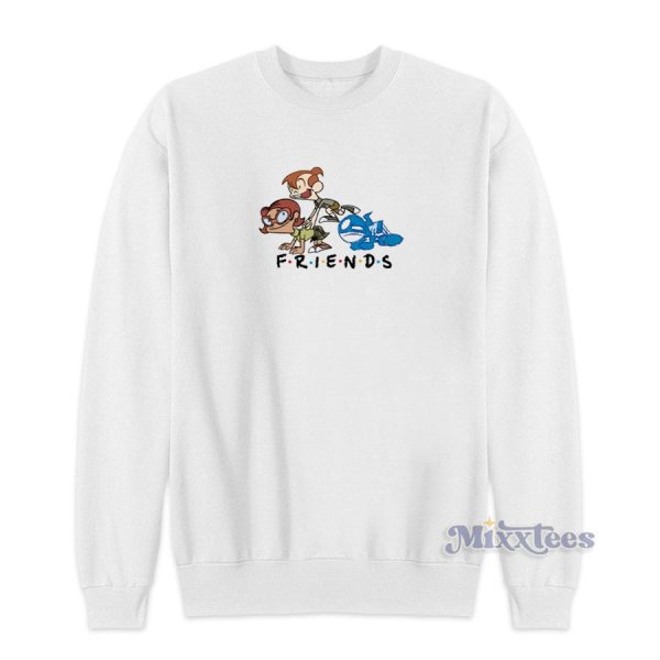 Chalkzone X Friends Sweatshirt for Unisex