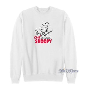 Chef Snoopy Sweatshirt 1