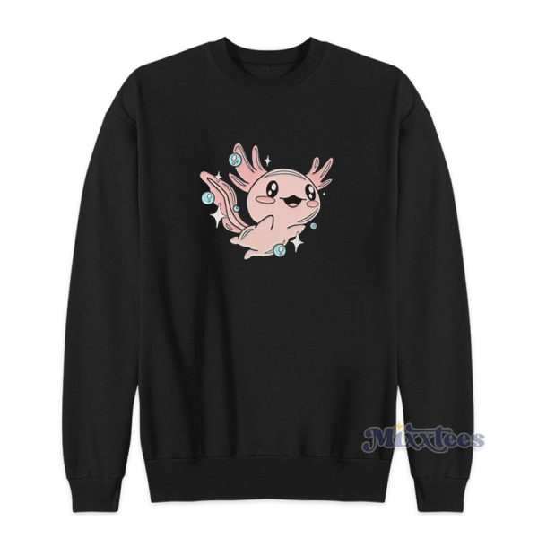 Chibi Axolotl Sweatshirt For Unisex