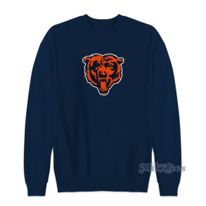 Chicago Bears Logo Sweatshirt For Unisex