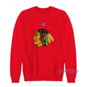 Chicago Blackhawks Logo Sweatshirt For Unisex