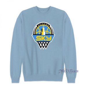 Chicago Sky Logo Sweatshirt For Unisex 2