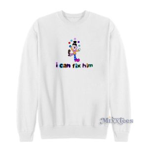 Chrissy Chlapecka Wearing Clown I Can Fix Him Sweatshirt