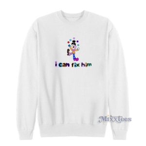 Chrissy Chlapecka Wearing Clown I Can Fix Him Sweatshirt 2