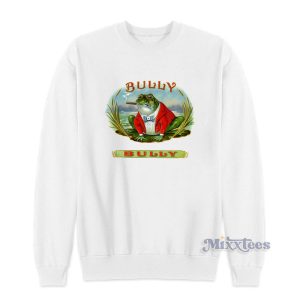 Cigar Bully Frog Sweatshirt For Unisex 1