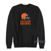 Cleveland Browns Logo Sweatshirt for Unisex
