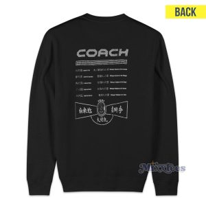 Coach X Michael B Jordan Naruto Sweatshirt