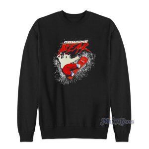 Cocaine Bear Coca Cola Sweatshirt