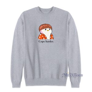 Cope Harder Pudgy Penguins Sweatshirt For Unisex 1