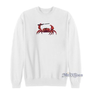 Crab With Knife Sweatshirt For Unisex 1