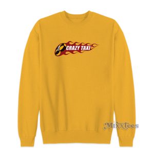 Crazy Taxi Logo Sweatshirt For Unisex 1