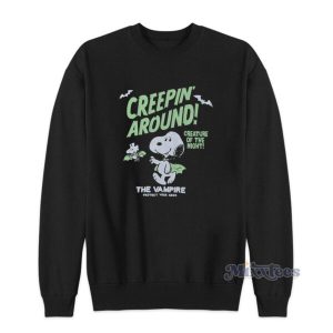 Creepin Around Creature Of The Night The Vampire Sweatshirt 2