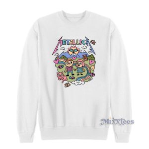 Cute Metallica Cartoon Sweatshirt For Unisex 1