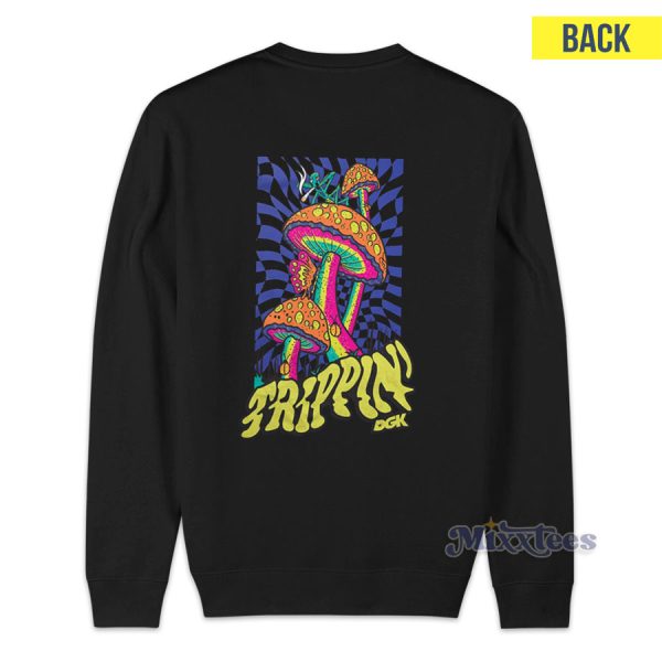 DGK Trippin Sweatshirt for Unisex