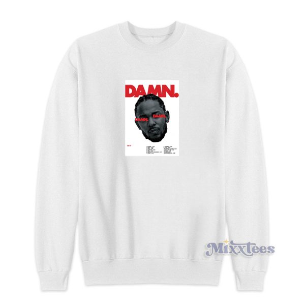 ‘Damn Kendrick Lamar Poster’ Sweatshirt