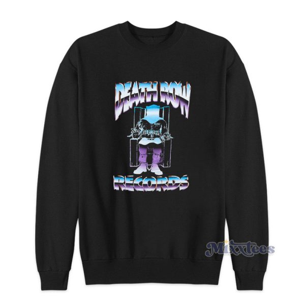 Death Row Records Sweatshirt For Unisex