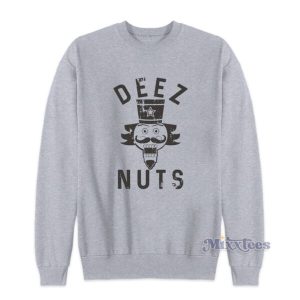 Deez Nuts Christmas Nutcracker Sarcastic Sweatshirt 2