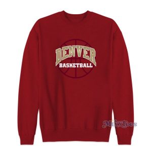 Denver Nuggets Basketball Sweatshirt for Unisex 2