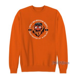 Destroyer of Worlds Gritty Sweatshirt For Unisex