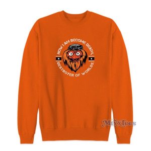 Destroyer of Worlds Gritty Sweatshirt For Unisex