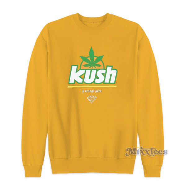 Diamond x Taylor Gang Kush Logo Sweatshirt for Unisex