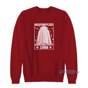 Die Hard Nakatomi Plaza Christmas Party 1988 Bruce Willis Sweatshirt 1