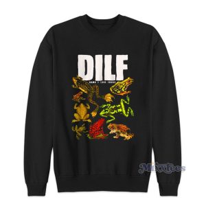 Dilf Damn I Love Frogs Sweatshirt For Unisex 2