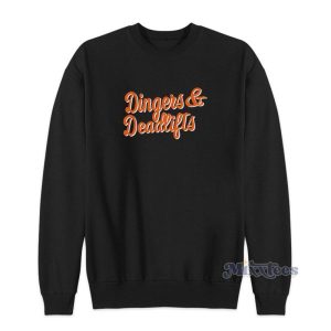 Dingers And Deadlifts Sweatshirt