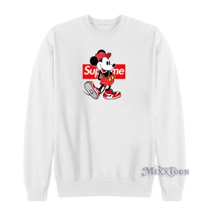 Disney Mickey Mouse Style Supreme Sweatshirt