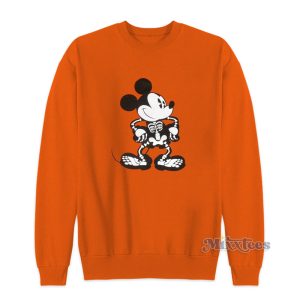 Disney Mickey Skeleton Sweatshirt For Unisex