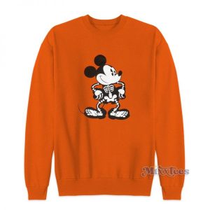 Disney Mickey Skeleton Sweatshirt For Unisex 2