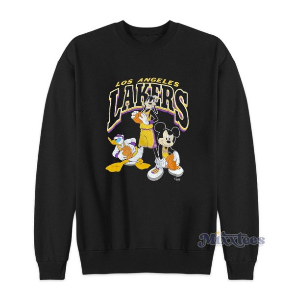 Disney Mickey Squad Lakers Junk Food Sweatshirt