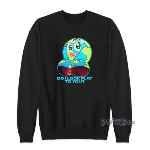 Do I Look Flat To You Sweatshirt 1