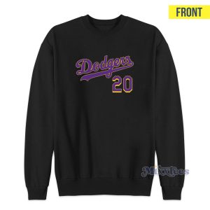 Dodgers World Champions 20 Sweatshirt for Unisex