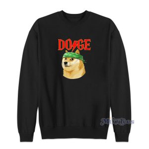 Dogecoin ACDC Sweatshirt for Unisex