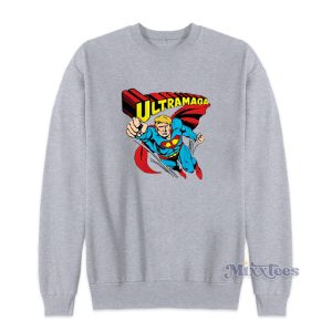 Donald Trump Ultra Maga Superman Funny Sweatshirt 1