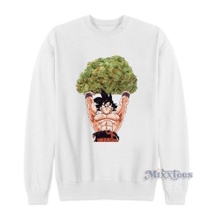 Dragon Ball Goku Marijuana Sweatshirt 1