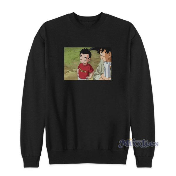 Dragon Ball Z Krillin Tacos Sweatshirt