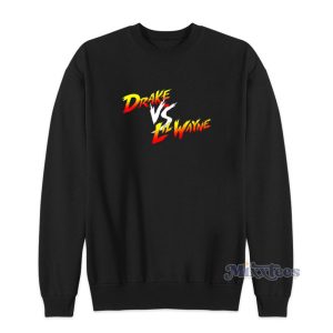 Drake vs Lil Wayne Street Fighter Sweatshirt 1