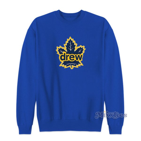 Drew House x Maple Leafs Sweatshirt For Unisex