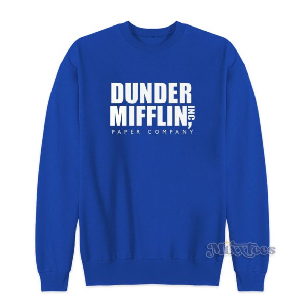 Dunder Mifflin Inc Paper Company Sweatshirt