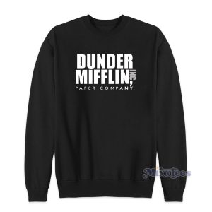 Dunder Mifflin Logo Sweatshirt for Unisex 1