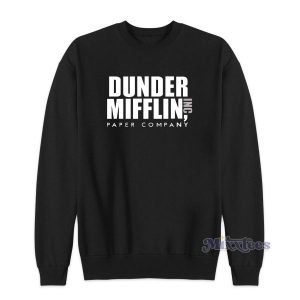 Dunder Mifflin Logo Sweatshirt for Unisex 2