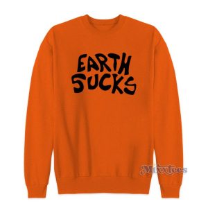 Earth Sucks Jeremy Scott Sweatshirt For Unisex 2