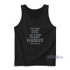 Eat Sleep Whiskey Tank Top For Unisex
