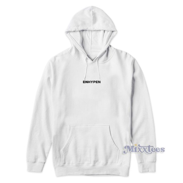 Enhypen Small Logo Hoodie for Unisex