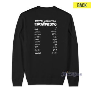 Enhypen World Tour Manifesto Sweatshirt 1