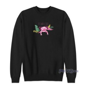 Fearless Axolotl Sweatshirt for Unisex 2