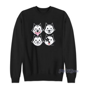 Felix The Cat Kiss Parody Sweatshirt for Unisex 1