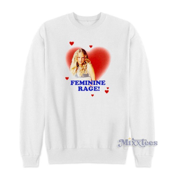 Feminine Taylor Rage Sweatshirt